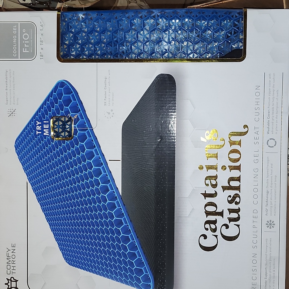 Comfy Throne Captain's Cushion in Blue